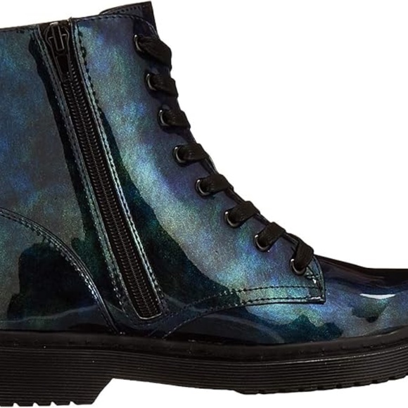Fergalicious Combat Boot Martina Blue - Picture 5 of 6